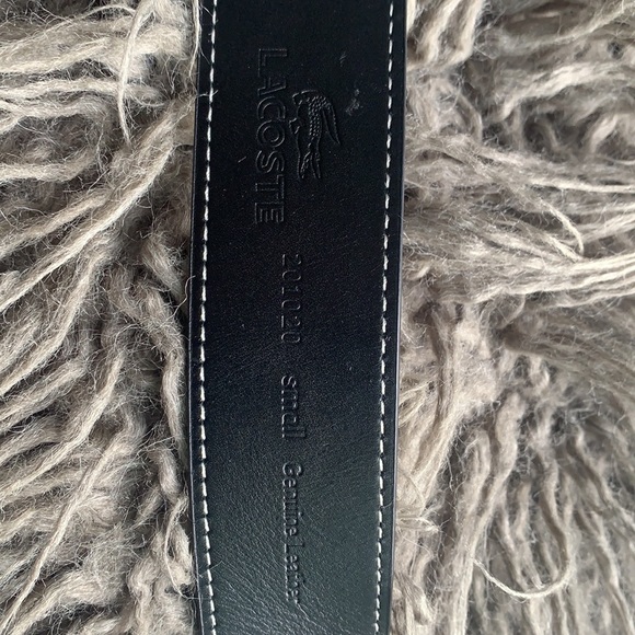 Lacoste NWOT leather belt - Picture 4 of 4
